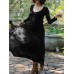 Women Solid Elastic V  Neck Maxi Length Street Casual Midi Dresses